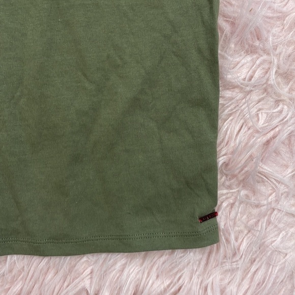 NWT n:PHILANTROPHY Francis Tee Dress Olive Green - Picture 8 of 9